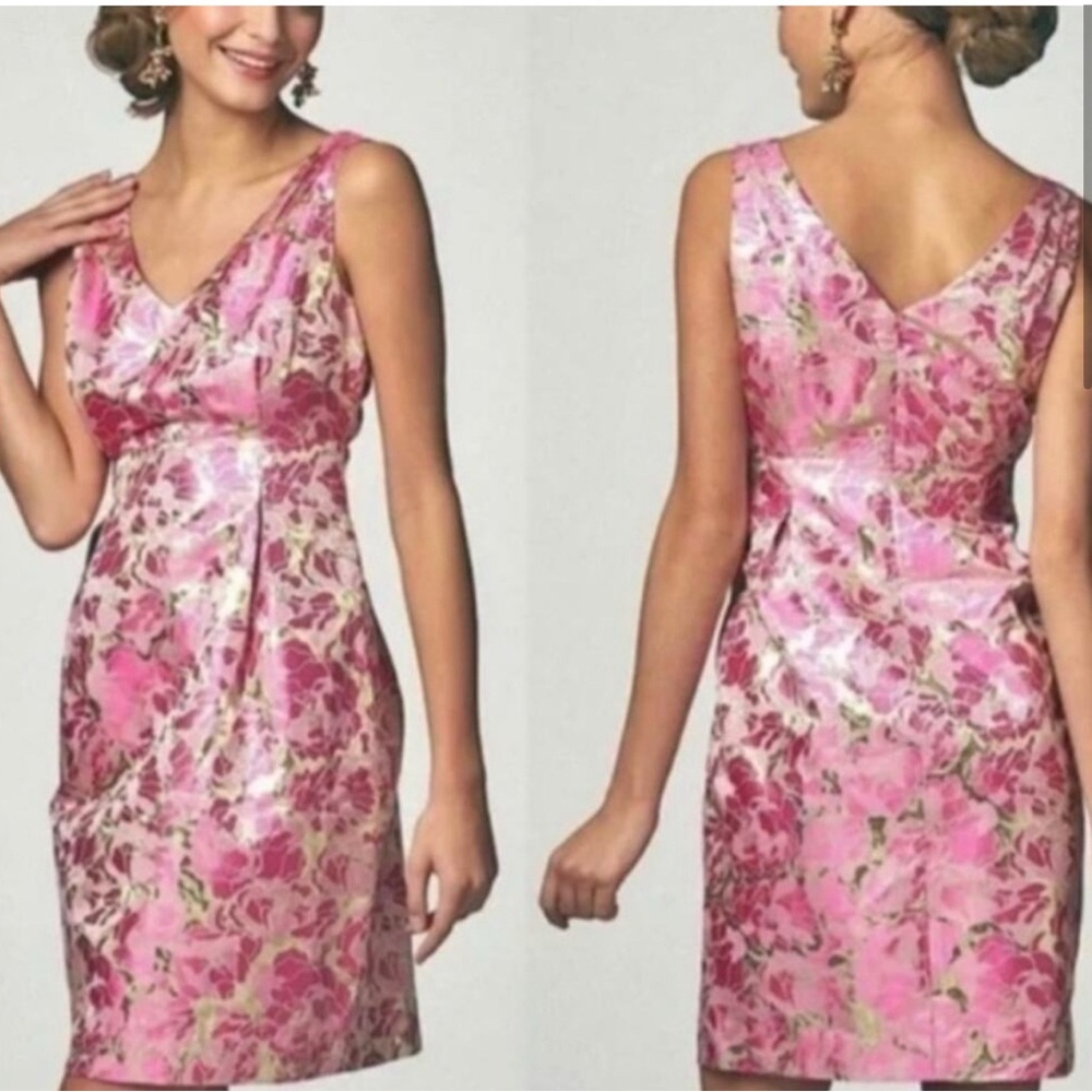 Lilly Pulitzer Pink Floral Mini Dress